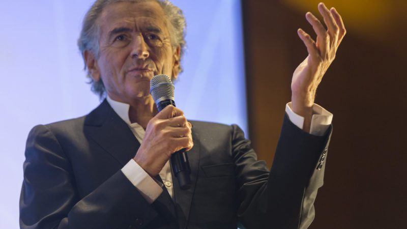 Bernard-Henri Lévy Lights the First Hanukkah Candle on Opening Night