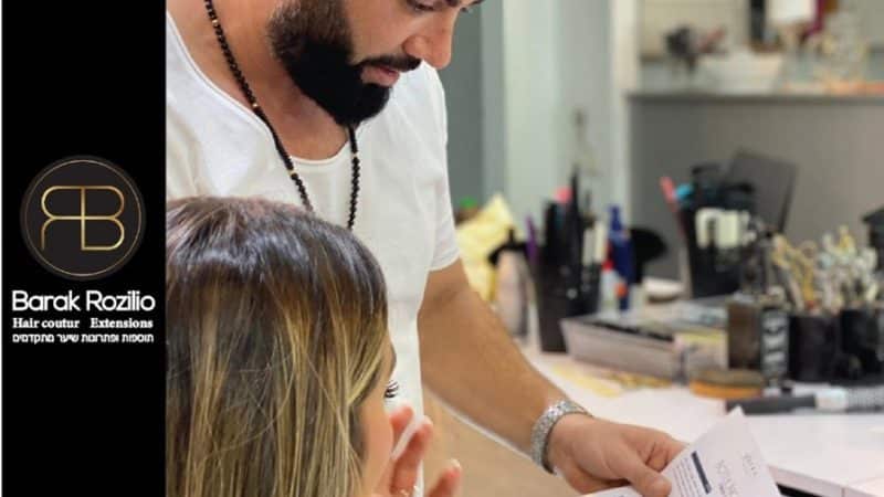ברק רוזיליו: ״החלקות שיער מקפידים לעשות אך ורק עם תכשירים מאושרים על ידי משרד הבריאות של חברת YBERA PARIS ISRAEL, החברה הטובה בעולם בתכשירי ההחלקה לשיער